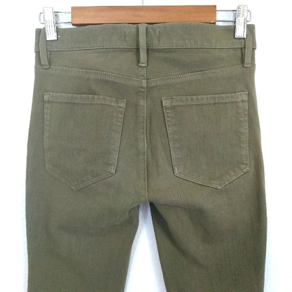 LOFT Denim - Loft Made and Loved Green Khaki Jean Legging